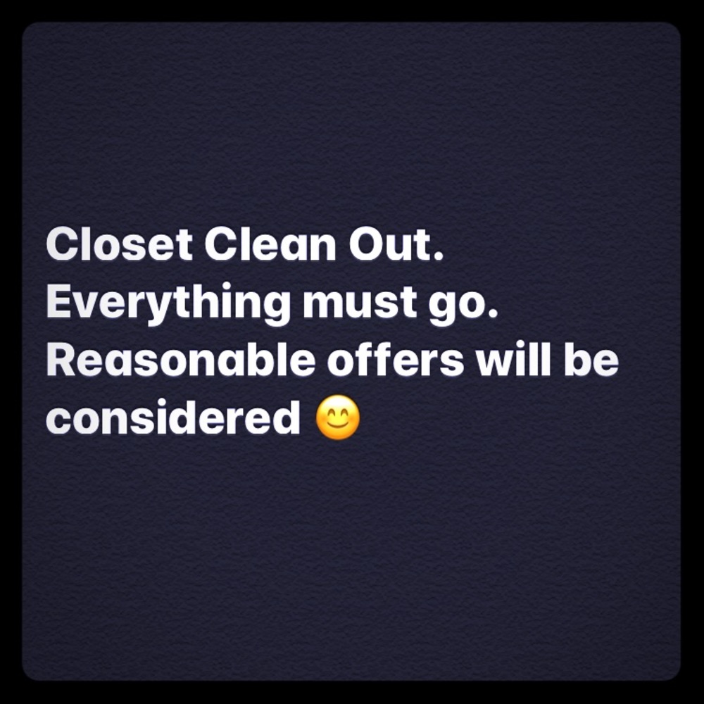 Closet Clean Out